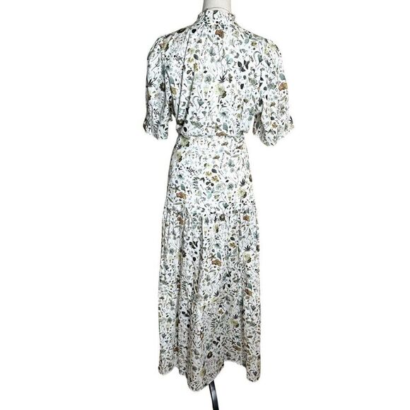 Laroque x Liberty Fabric Set | Cottagecore Floral Puff Sleeve Top & Maxi Skirt L - Picture 2 of 9